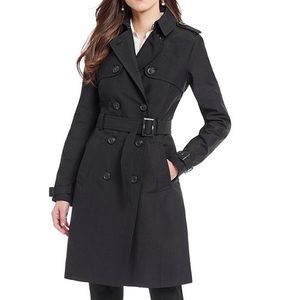 ANTONIO MELANI Black Trench Coat